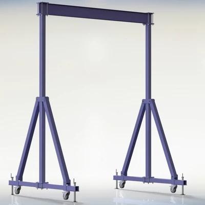 Кран портальный