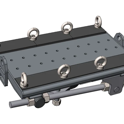 Агрегатная площадка для ямных подъемников 1 т. АП1000