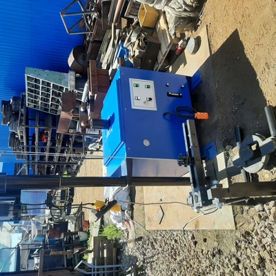 Пресс шиномонтажный мобильный для цельнолитых шин погрузчика 100 т. ПШ100М