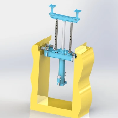 Страховочный механизм для ямных телескопических подъемников СМ15Т