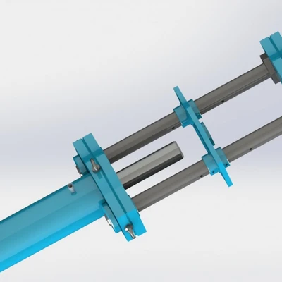 Выпрессовщик пальцев траковых цепей 250 т. ВПТ250