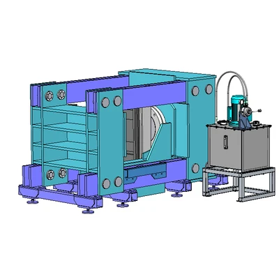 Пресс гидравлический горизонтальный рихтовочный 400т ПГГ400РЭ