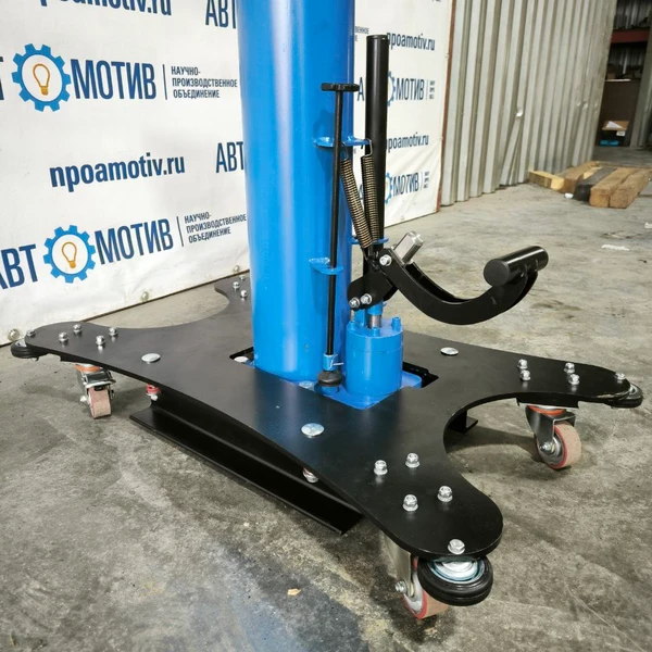 Напольный ямный подъемник с фиксированным штоком (мобильный) 15 т 1000 мм. КПП15Р1000Ф