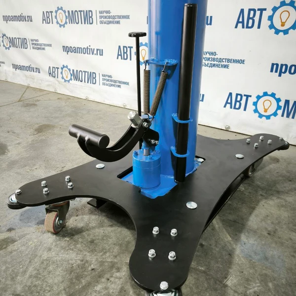 Напольный ямный подъемник с фиксированным штоком (мобильный) 15 т 1000 мм. КПП15Р1000Ф