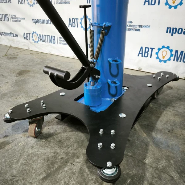 Напольный ямный подъемник с фиксированным штоком (мобильный) 15 т 1000 мм. КПП15Р1000Ф