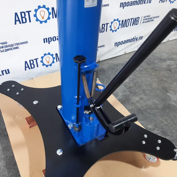 Напольный ямный подъемник с фиксированным штоком (мобильный) 20т. 1000мм. КПП20Р1000Ф