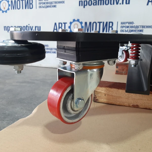 Напольный ямный подъемник с фиксированным штоком (мобильный) 20т. 1000мм. КПП20Р1000Ф