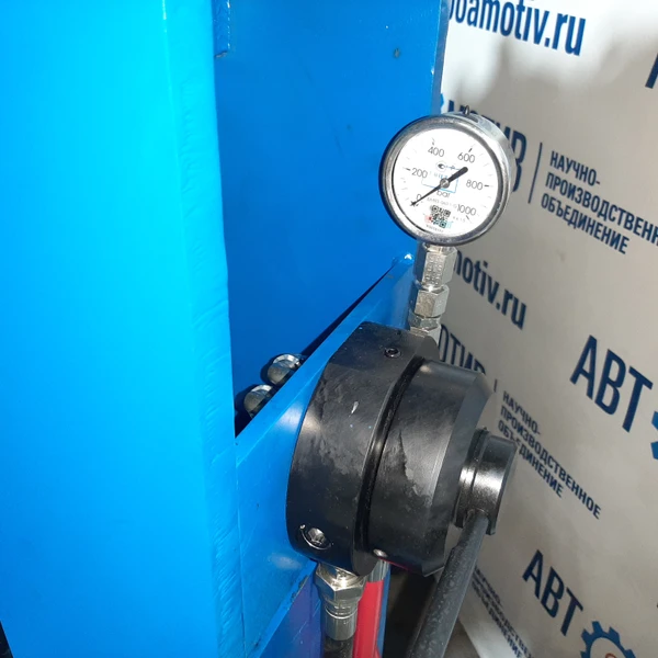 Пресс шиномонтажный для цельнолитых шин погрузчика 120 т (портальный, компактный) ПШ120ПК