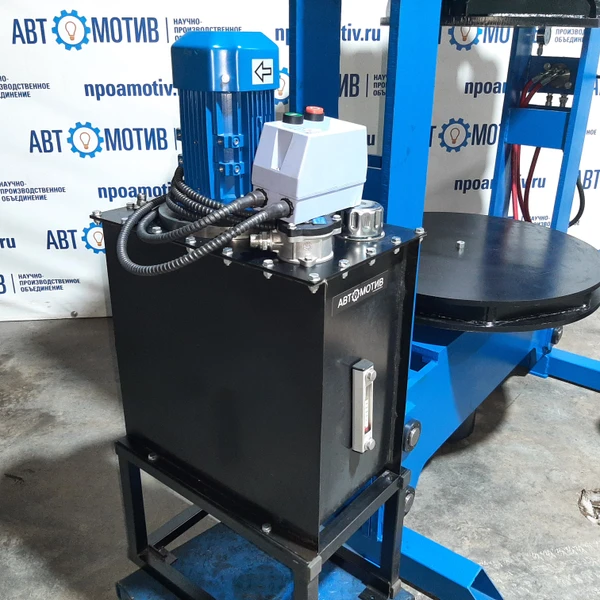 Пресс шиномонтажный для цельнолитых шин погрузчика 120 т (портальный, компактный) ПШ120ПК