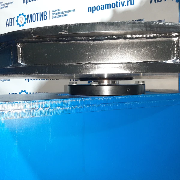 Пресс шиномонтажный для цельнолитых шин погрузчика 120 т (портальный, компактный) ПШ120ПК