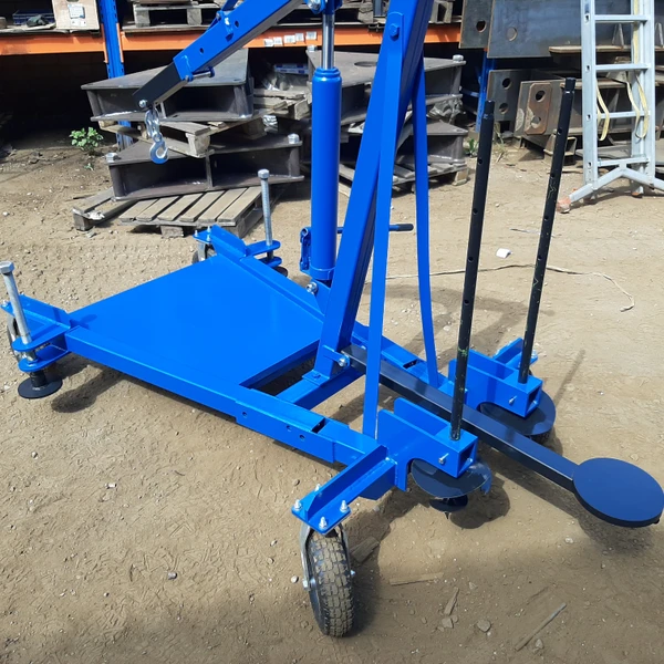 Транспортная тележка с подъемным механизмом, 500 кг. ТК500