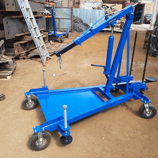 Транспортная тележка с подъемным механизмом, 500 кг. ТК500