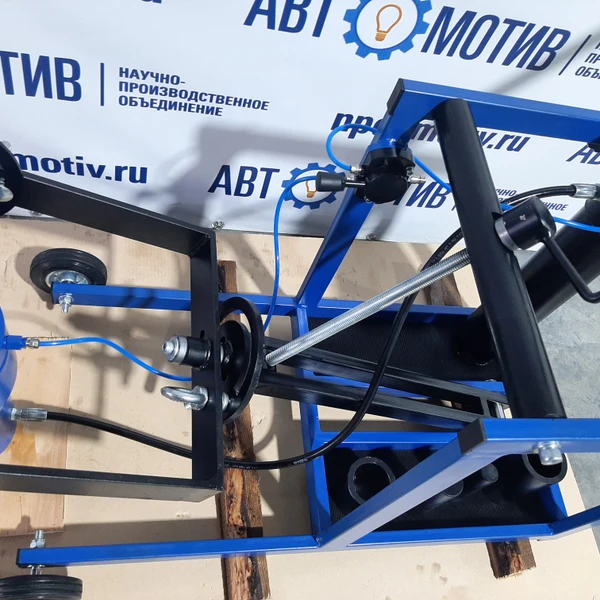 Выпрессовщик шкворней ВШ70-200М с тележкой