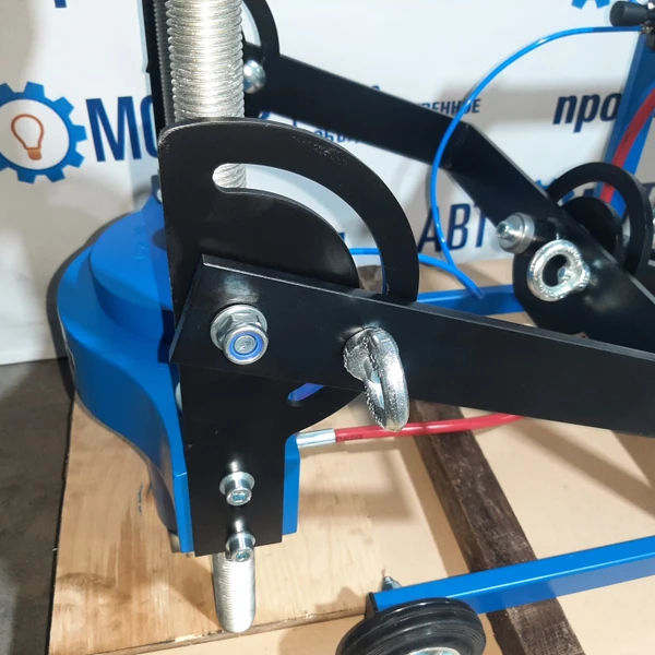 Выпрессовщик шкворней ВШ70-300М с тележкой