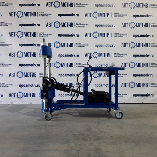 Выпрессовщик шкворней ВШ100-300М с тележкой