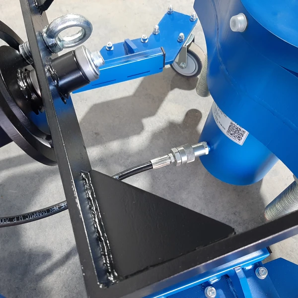 Выпрессовщик шкворней ВШ100-300М с тележкой