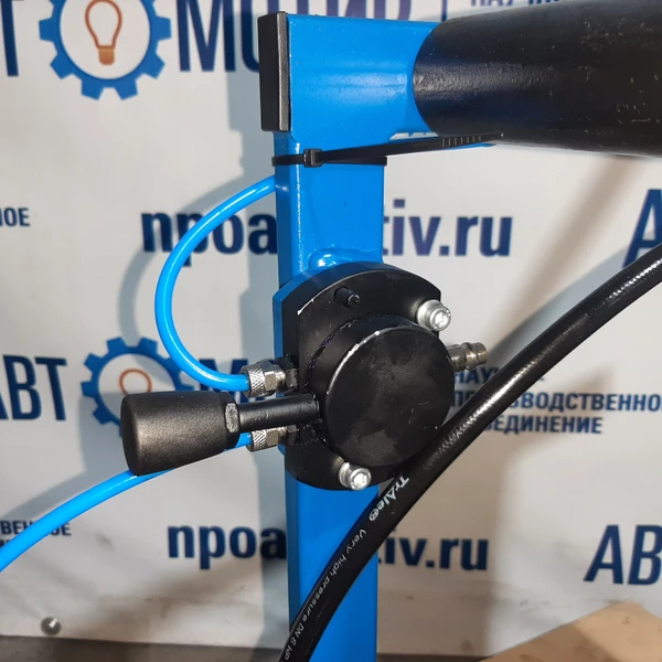 Выпрессовщик шкворней ВШ70-400М с тележкой