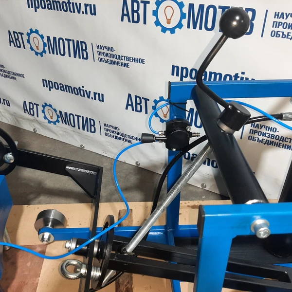 Выпрессовщик шкворней ВШ70-400М с тележкой