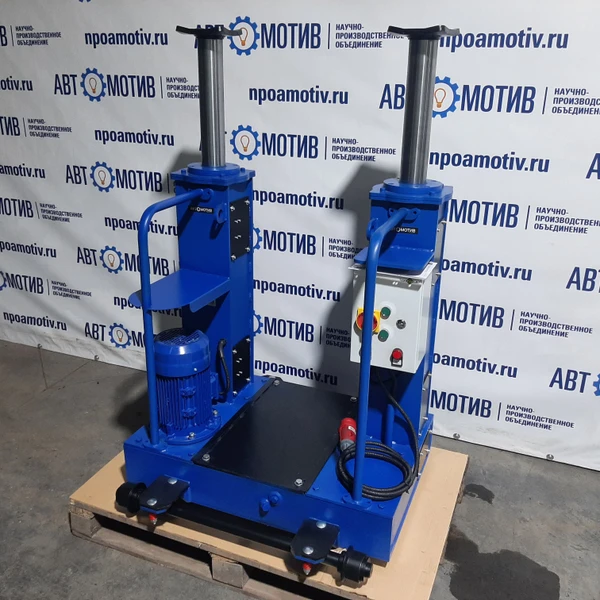 Напольный ямный подъемник 10 т 580 мм каретка 920 мм. КПП10ЭМ600.1