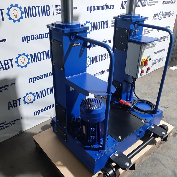 Напольный ямный подъемник 10 т 580 мм каретка 920 мм. КПП10ЭМ600.1