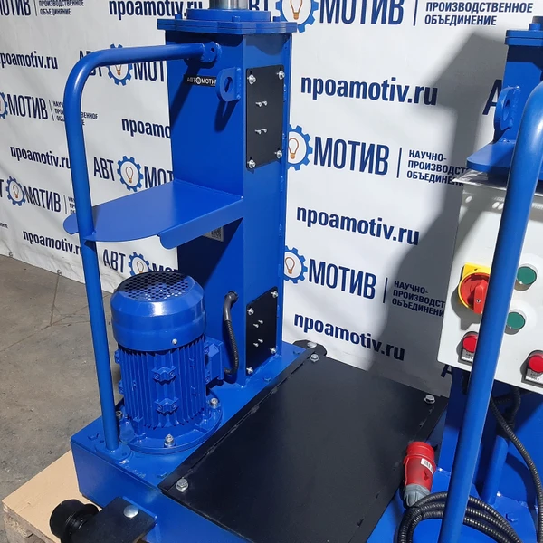 Напольный ямный подъемник 10 т 580 мм каретка 920 мм. КПП10ЭМ600.1