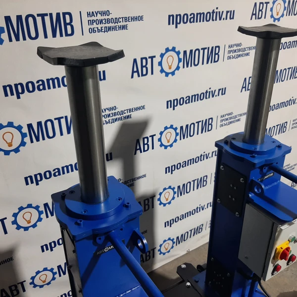 Напольный ямный подъемник 10 т 580 мм каретка 920 мм. КПП10ЭМ600.1