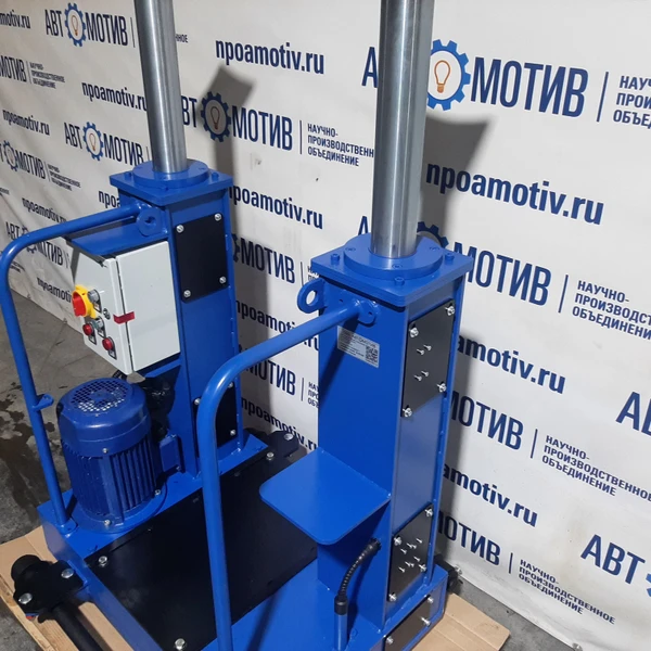 Напольный ямный подъемник 14 т 580 мм каретка 920 мм. КПП14ЭМ600.1