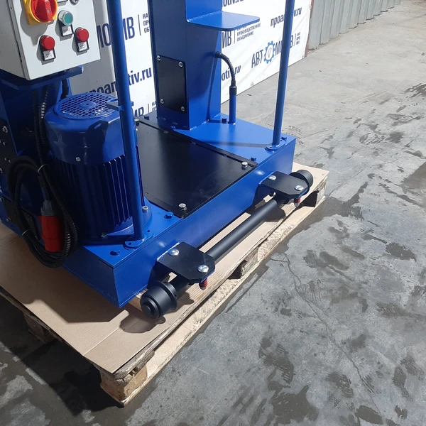 Напольный ямный подъемник 14 т 580 мм каретка 920 мм. КПП14ЭМ600.1