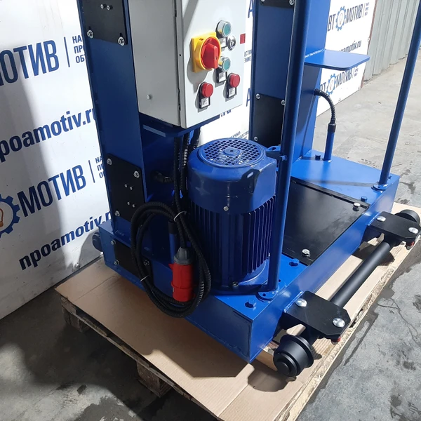 Напольный ямный подъемник 14 т 580 мм каретка 920 мм. КПП14ЭМ600.1