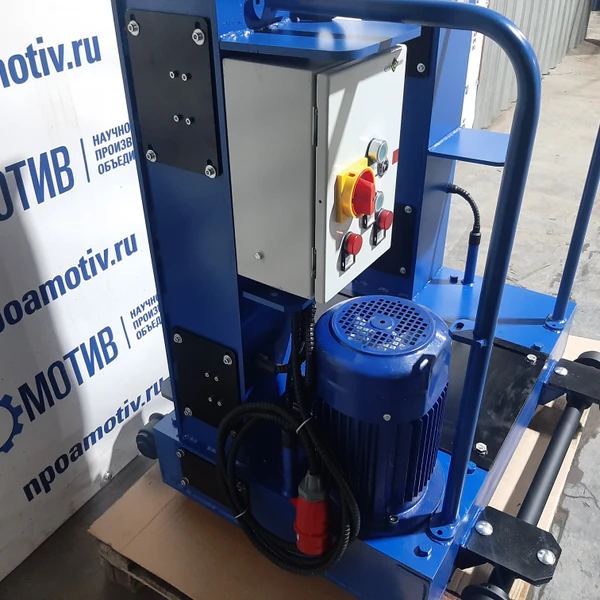 Напольный ямный подъемник 14 т 580 мм каретка 920 мм. КПП14ЭМ600.1