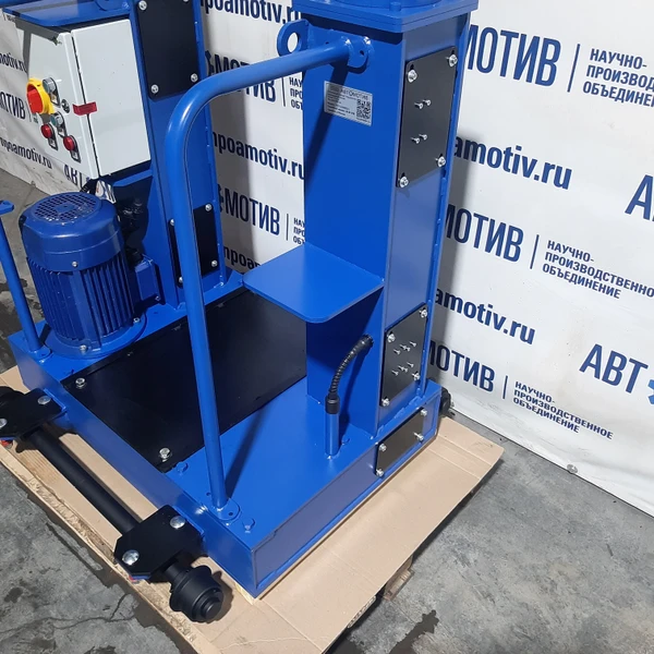 Напольный ямный подъемник 14 т 580 мм каретка 920 мм. КПП14ЭМ600.1