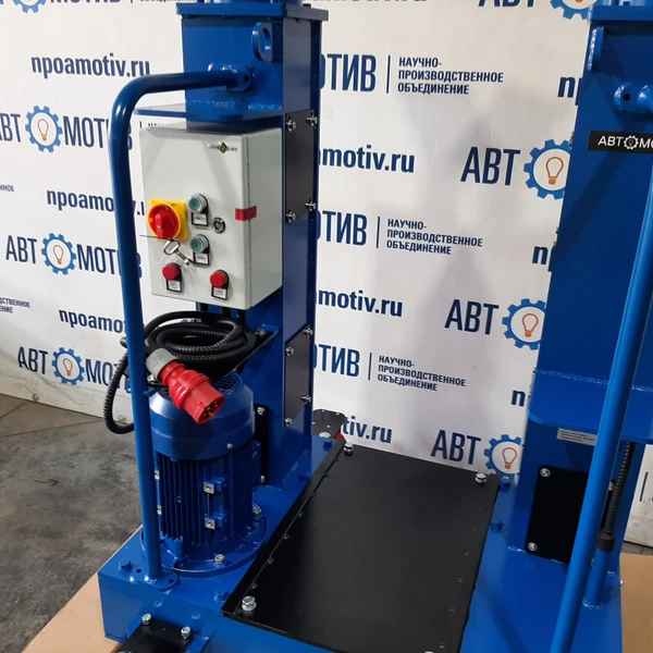 Напольный ямный подъемник 14 т 580 мм каретка 920 мм. КПП14ЭМ600.1