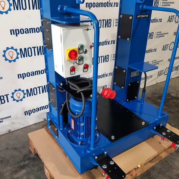 Напольный ямный подъемник 14 т 580 мм каретка 920 мм. КПП14ЭМ600.1