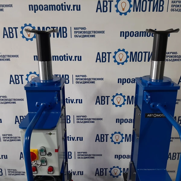 Напольный ямный подъемник 14 т 580 мм каретка 920 мм. КПП14ЭМ600.1