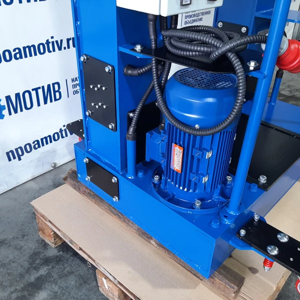 Напольный ямный подъемник 14 т 580 мм каретка 920 мм. КПП14ЭМ600.1