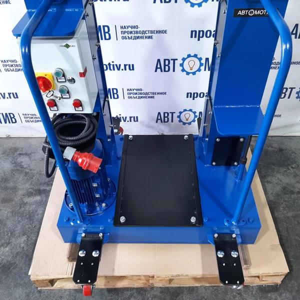 Напольный ямный подъемник 14 т 580 мм каретка 920 мм. КПП14ЭМ600.1