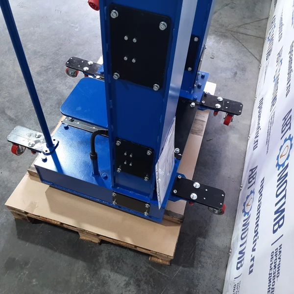 Напольный ямный подъемник 14 т 580 мм каретка 920 мм. КПП14ЭМ600.1