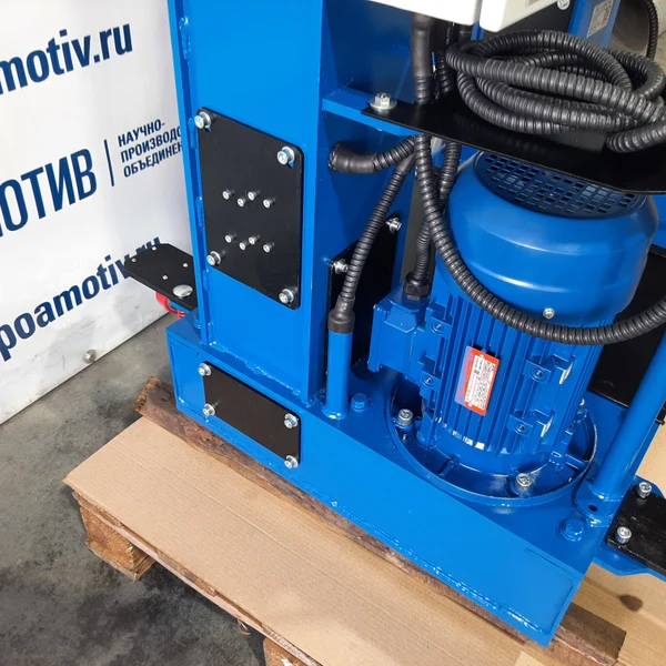 Напольный ямный подъемник 14 т 580 мм каретка 920 мм. КПП14ЭМ600.1