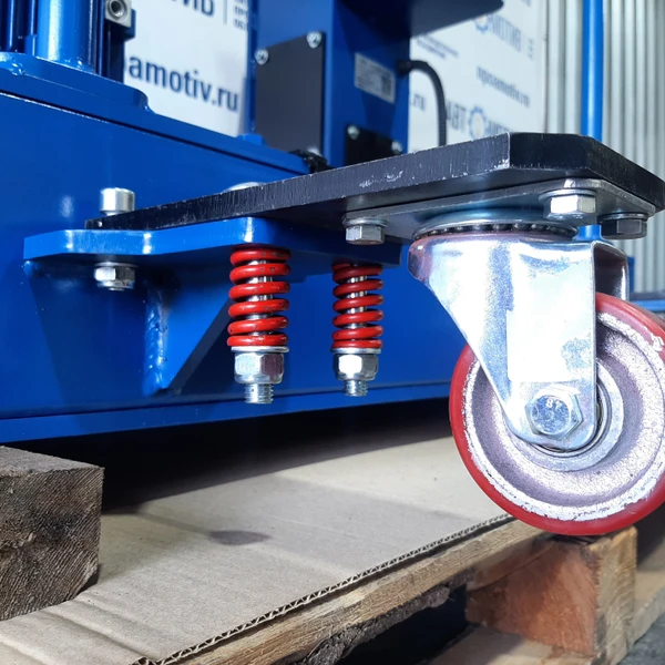 Напольный ямный подъемник 14 т 580 мм каретка 920 мм. КПП14ЭМ600.1