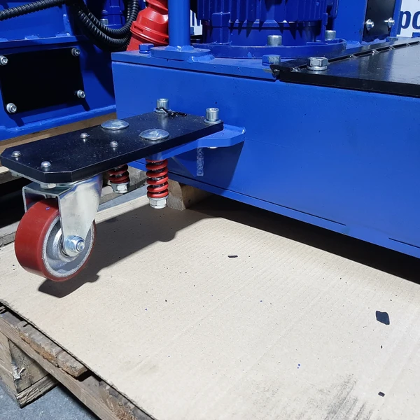 Напольный ямный подъемник 14 т 580 мм каретка 810 мм. КПП14ЭМ600.2