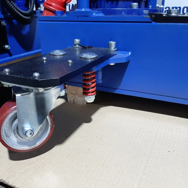 Напольный ямный подъемник 14 т 580 мм каретка 810 мм. КПП14ЭМ600.2