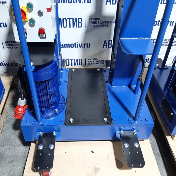 Напольный ямный подъемник 14 т 580 мм каретка 810 мм. КПП14ЭМ600.2