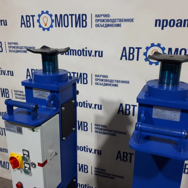 Напольный ямный подъемник 10 т 580 мм каретка 810 мм. КПП10ЭМ600.2