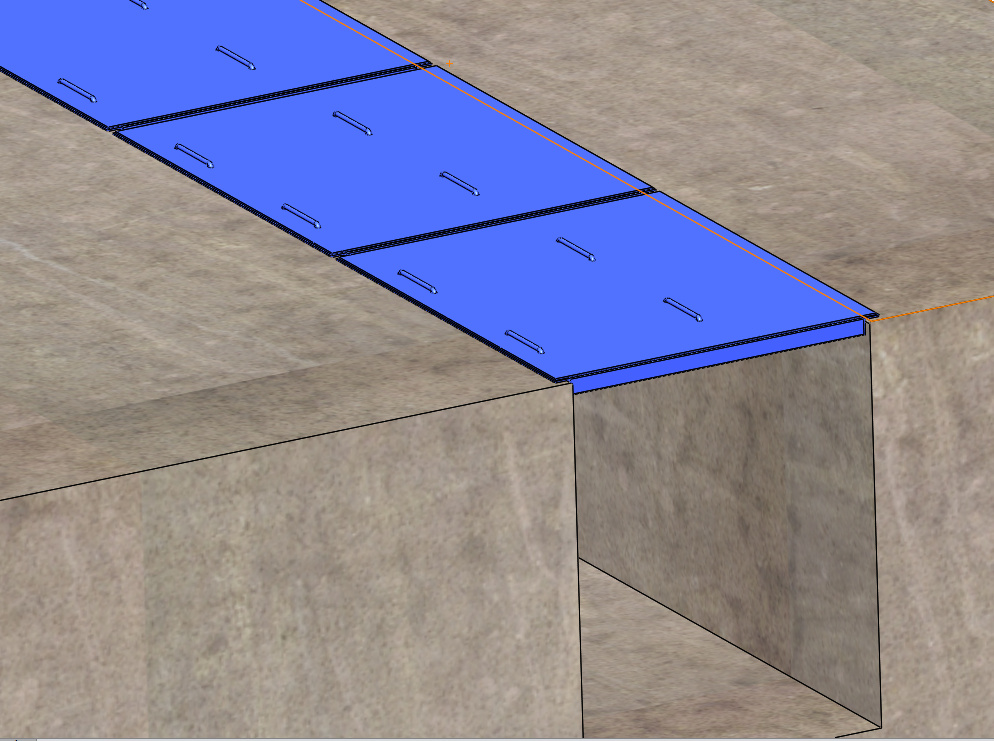 Щиты смотровых канав с г/п 5 т. Щит-5.0