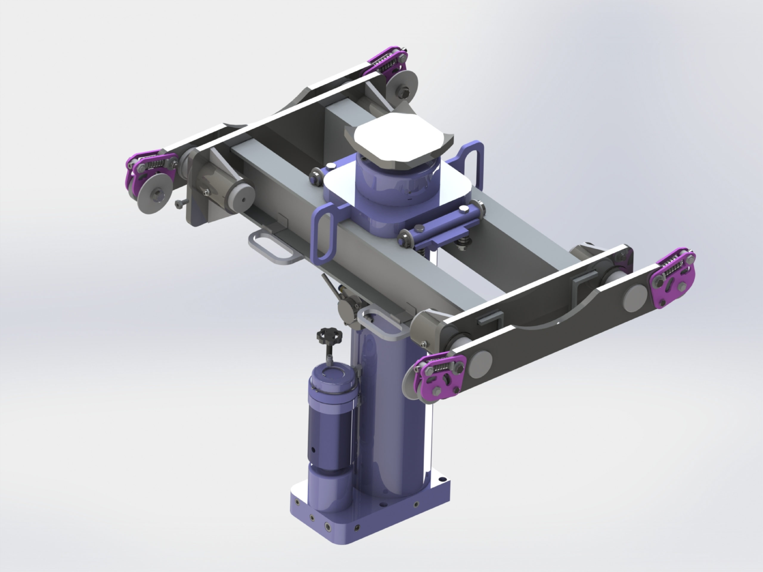 Ямный домкрат КПН15П600 15 т 600 мм