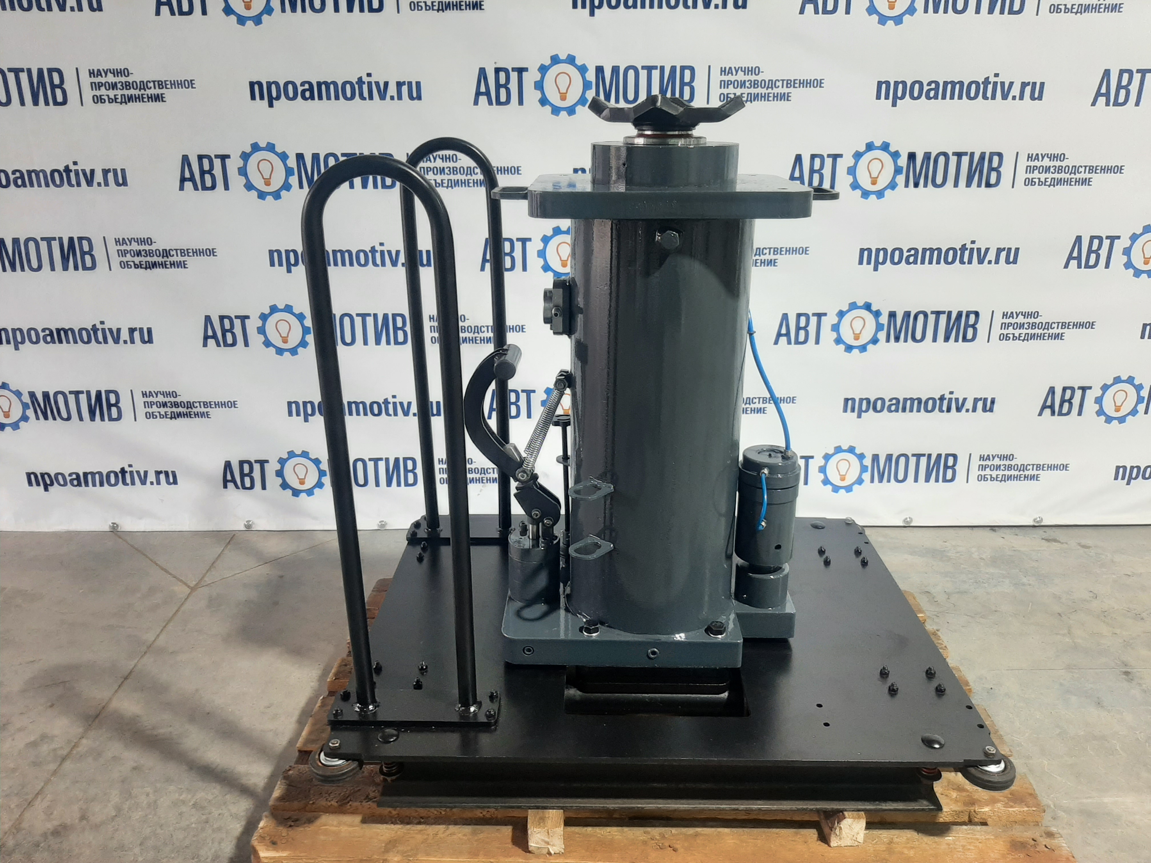 Телескопический ямный подъемник с передвижным штоком (мобильный) 16 т 1200 мм. КППТ16Р1200ПМ