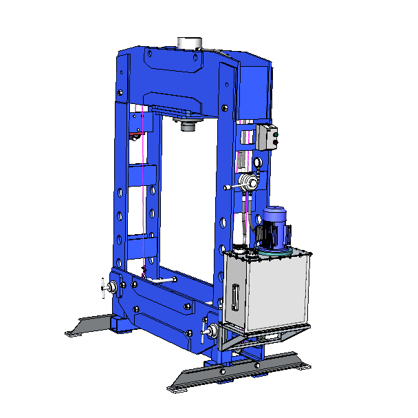 Гидравлический пресс 400 т. ПГ400