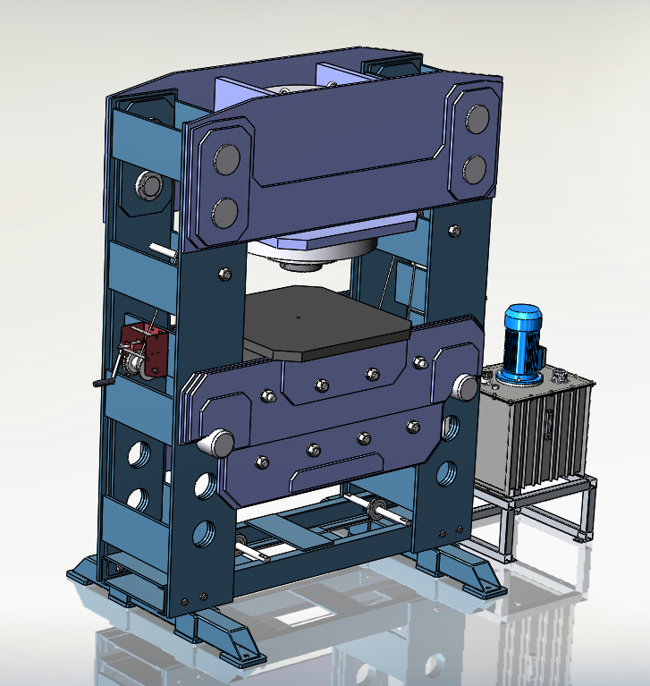 Гидравлический пресс до 600 т. ПГ600