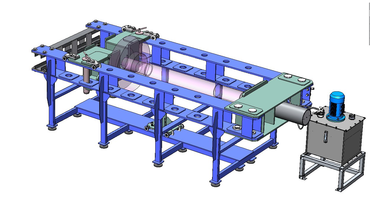 Пресс гидравлический горизонтальный 400 т. ПГГ400.1