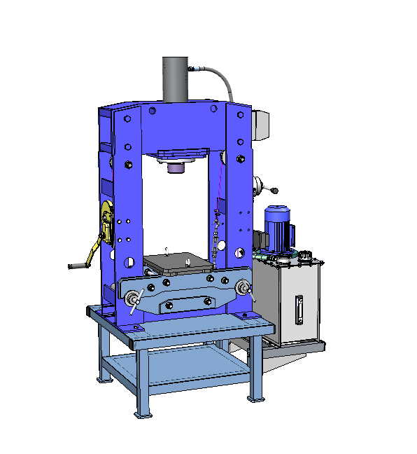 Настольный гидравлический пресс 70 т. ПГН70